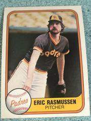 Eric Rasmussen #497 Baseball Cards 1981 Fleer Prices