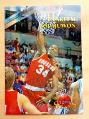 Hakeem Olajuwon [Finest Atomic Refractor] Basketball Cards 1996 Topps Stars Prices