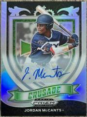 Jordan McCants [Silver Prizm] #C-JM Baseball Cards 2021 Panini Prizm Draft Picks Crusade Prices
