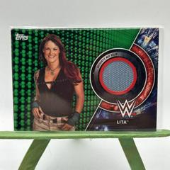 Lita [Green] #MR-LT Wrestling Cards 2018 Topps WWE Women's Division Mat Relics Prices