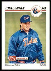 Terrel Hansen #251 Baseball Cards 1992 Skybox AAA Prices