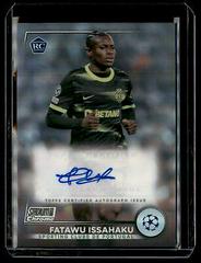 Fatawu Issahaku #CA-FI Soccer Cards 2022 Stadium Club Chrome UEFA Competitions Autographs Prices