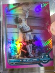 Mikey Williams [Chrome Pink Refractor] #1 Basketball Cards 2021 Bowman University Prices