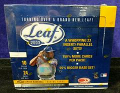 Hobby Box Baseball Cards 2003 Leaf Prices