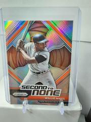Willie Mays [Silver] Baseball Cards 2023 Panini Prizm Second to None Prices