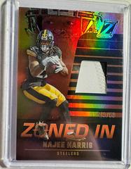 Najee Harris [Prime] Football Cards 2022 Panini Zenith Zoned In Prices