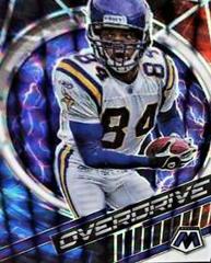 Randy Moss [White] #OS-2 Football Cards 2022 Panini Mosaic Overdrive Prices