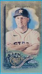 Alex Bregman [Mini] #8 Baseball Cards 2022 Topps Allen & Ginter Chrome Prices