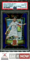 Sergio Ramos [White Jersey Blue Prizm] Soccer Cards 2015 Panini Select Prices