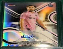 Indiana Vassilev [Autograph Refractor] Soccer Cards 2022 Finest MLS Prices