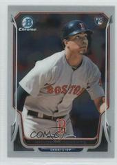 Xander Bogaerts #1 Baseball Cards 2014 Bowman Chrome Prices