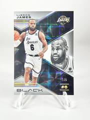 LeBron James [Holo Gold] #31 Basketball Cards 2022 Panini Black Prices