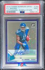 A.J. Brown [Purple Stars] #164 Football Cards 2019 Donruss Optic Rated Rookie Autographs Prices