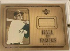 Willie Mays Baseball Cards 2001 Upper Deck Hall of Famers Cooperstown Collection Bat Prices