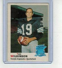 Tom Wilkinson Football Cards 1970 O Pee Chee CFL Prices
