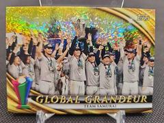 Team Samurai Baseball Cards 2023 Topps World Classic Global Grandeur Prices