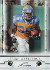 Brian Westbrook [Xtra Points Purple] #75 Football Cards 2008 Playoff Prestige Prices