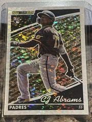CJ Abrams #BG-13 Baseball Cards 2022 Topps Update Black Gold Prices