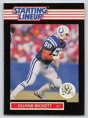 Duane Bickett Football Cards 1989 Kenner Starting Lineup Prices