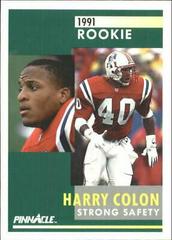 Harry Colon Football Cards 1991 Pinnacle Prices