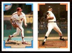 Steve Carlton, Willie Hernandez Baseball Cards 1986 O Pee Chee Stickers Prices
