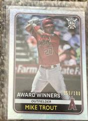 Mike Trout [Rainbow Foil] #285 Baseball Cards 2020 Topps Big League Prices