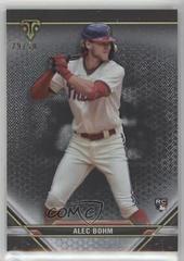 Alec Bohm [Onyx] #17 Baseball Cards 2021 Topps Triple Threads Prices