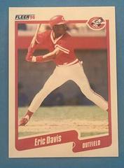 Eric Davis #417 Baseball Cards 1990 Fleer Canadian Prices