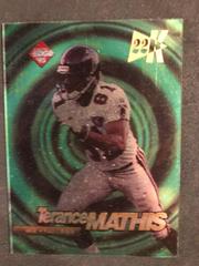 Terance Mathis [22K Gold] #9 Football Cards 1995 Collector's Edge Edgetech Prices