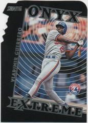 Vladimir Guerrero #OE3 Baseball Cards 2000 Stadium Club Onyx Extreme Prices