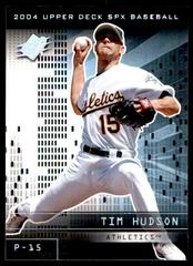 Tim Hudson #12 Baseball Cards 2004 Spx Prices