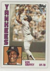 Ken Griffey #770 Baseball Cards 1984 Topps Prices