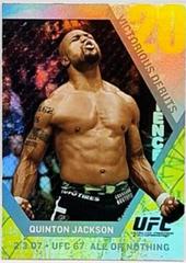Quinton Jackson Ufc Cards 2009 Topps UFC Round 1 Victorious Debuts Prices