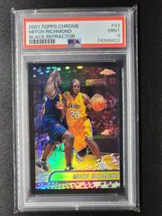 Mitch Richmond [Black Refractor] #93 Basketball Cards 2001 Topps Chrome Prices