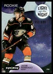 Jacob Perreault Hockey Cards 2022 Upper Deck Synergy Light Up The Night Rookies Prices