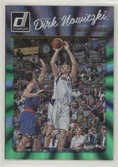 Dirk Nowitzki [Green Laser] Basketball Cards 2016 Panini Donruss Prices