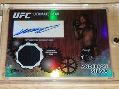 Anderson Silva Ufc Cards 2010 Topps UFC Ultimate Gear Autograph Prices