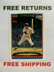 Mickey Mantle #7 Baseball Cards 2006 Topps Prices