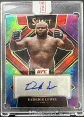 Derrick Lewis [Tie Dye] #SG-DLW Ufc Cards 2022 Panini Select UFC Signatures Prices