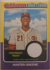 Hunter Greene #CCR-HG Baseball Cards 2024 Topps Heritage Clubhouse Collection Relic Prices