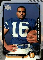 Jerome Pathon #20 Football Cards 1998 Upper Deck Prices
