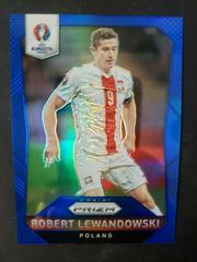 Robert Lewandowski [Blue Prizm] Soccer Cards 2016 Panini Prizm UEFA Prices