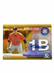 A.J. Reed [Gold Refractor] Baseball Cards 2016 Bowman Chrome Autograph Rookies Prices