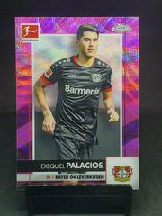 Exequiel Palacios [Pink Wave Refractor] Soccer Cards 2020 Topps Chrome Bundesliga Prices
