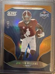 Jameson Williams [First Down] Football Cards 2022 Panini Score NFL Draft Prices