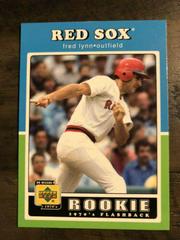 Fred Lynn #93 Baseball Cards 2001 Upper Deck Decade 1970's Prices