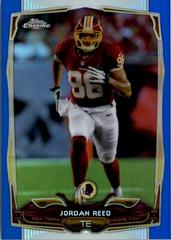 Jordan Reed [Blue Refractor] #4 Football Cards 2014 Topps Chrome Prices