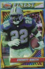 Emmitt Smith [Refractor] #1 Football Cards 1994 Topps Finest Prices