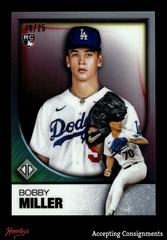 Bobby Miller [Variation] #2 Baseball Cards 2023 Topps Transcendent Prices