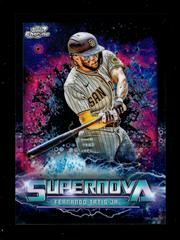 Fernando Tatis Jr. [Black Eclipse] #SN-1 Baseball Cards 2022 Topps Cosmic Chrome Supernova Prices